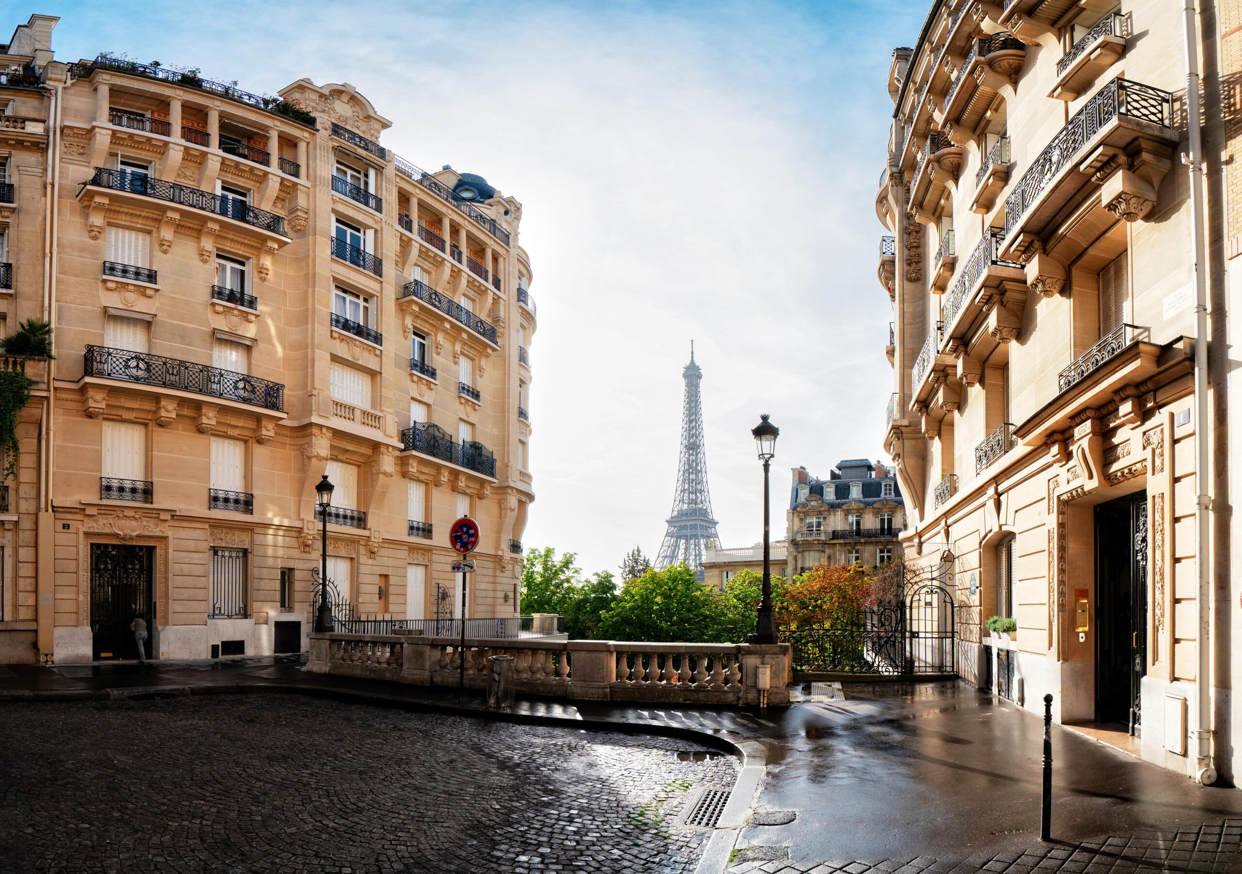 Vue de la Tour Eiffel à Paris