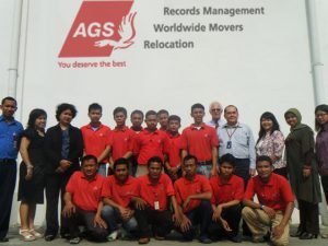 Groupe picture of staff AGS Movers Indonesia