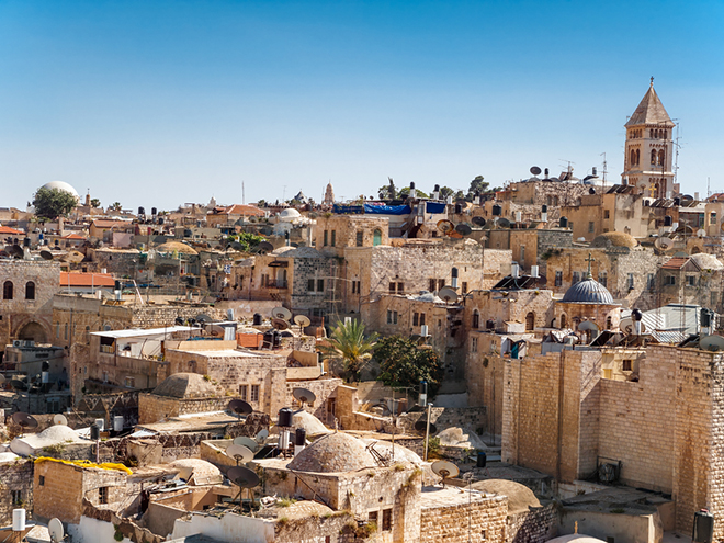 Old city Jerusalem Israël