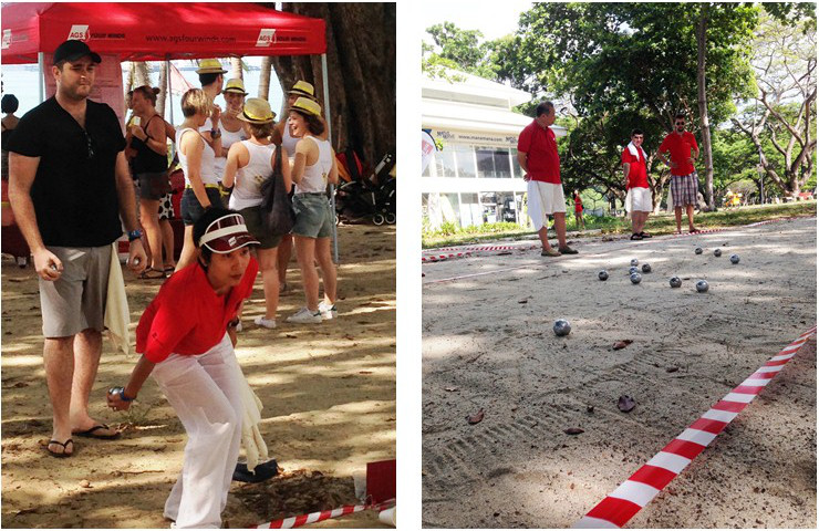 Petanque tournament in Singapore