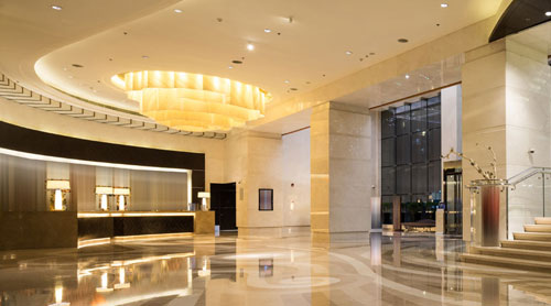 Hotel lobby