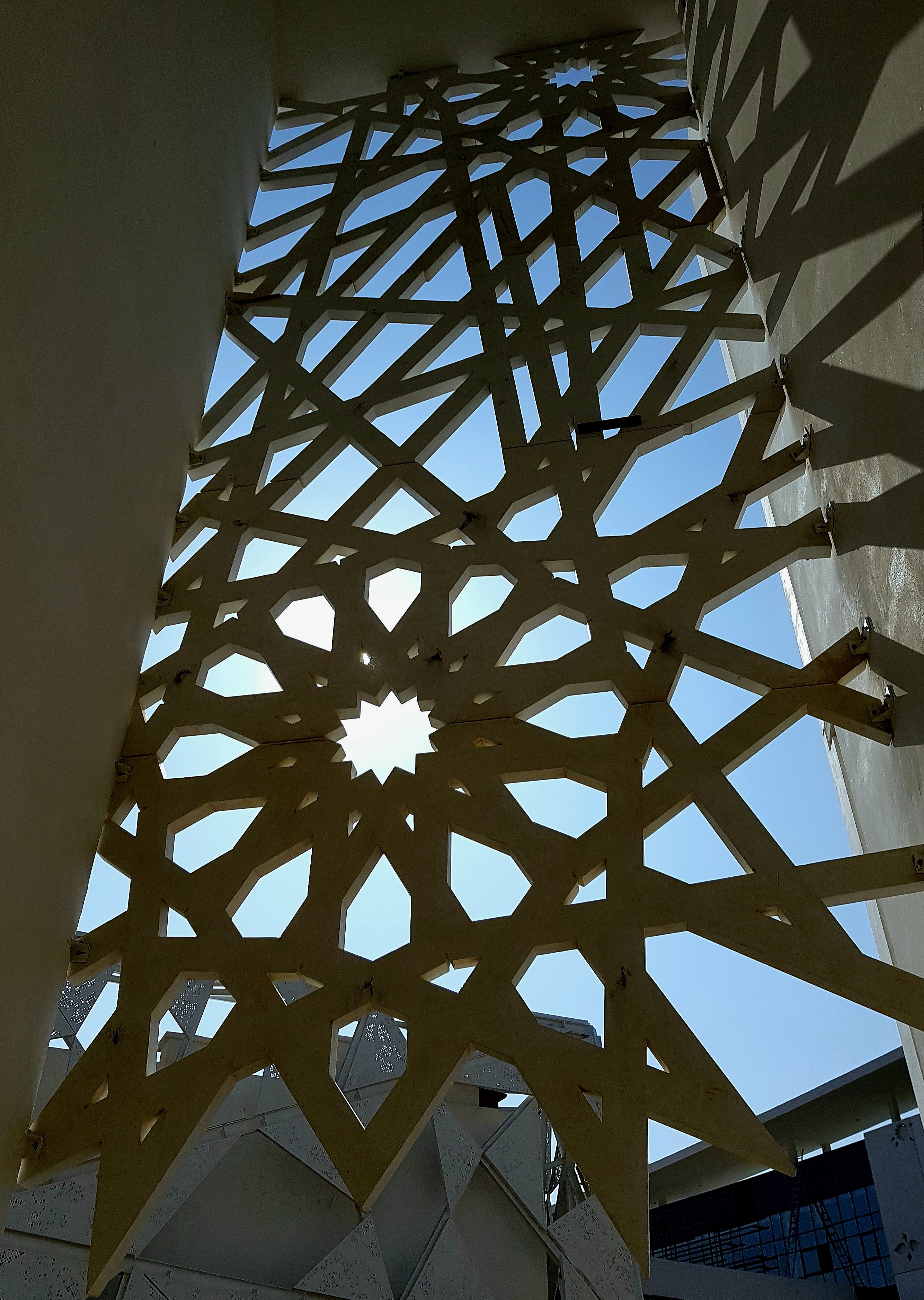 Building architecture from the Lalla Khadija multidisciplinary training center.